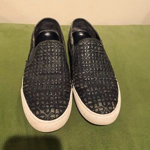 Tory Burch Quilted Slip On Shoes, Size 9